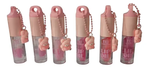 Lip Oil Labial Hidratante Phchange+llavero Osito X6unidades