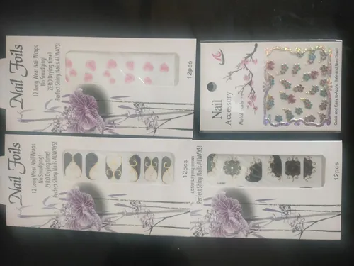 Pack De Sticker Para Uñas
