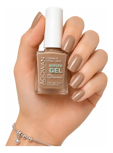 Esmaltes Efecto Gel Hipoalergénicos Para Uñas Tradicionales