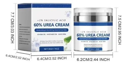 . 2pcscrema For Pies Con 60% De Urea Y 2% De Ácido -lys