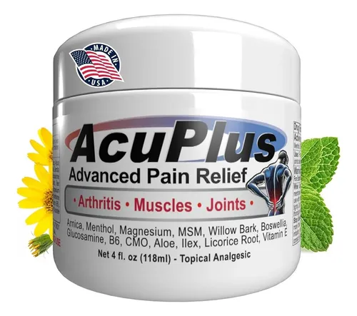 Acuplus Crema Antiinflamatoria 4 Oz