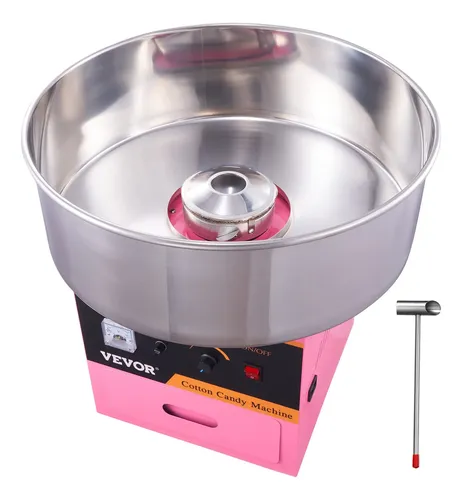 Máquina Eléctrica De Algodón De Azúcar Vevor Para Hacer Hilo Rosa
