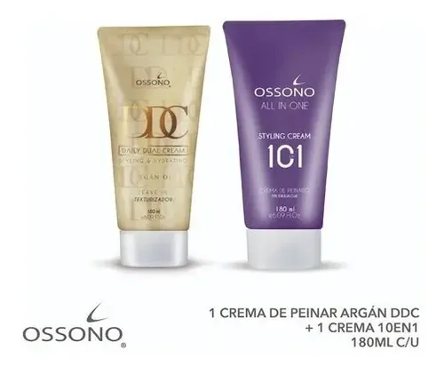 Cremas De Peinar Ossono Argan X1 10 En 1 X1 Combo Kit Peluqu