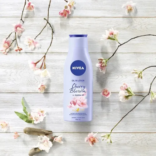 Loción Corporal Nivea Cereza & Aceite De Jojoba 400ml