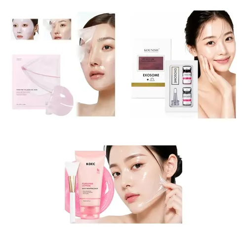 Wrapping Mask Pdrn Pink Hidratación Profunda K Beauty Todo Tipo De Piel