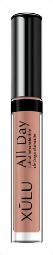 Labial Líquido Xúlu Cosméticos Nude Mate All Day Larga Duración
