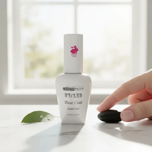 Base Coat Esmalte Semipermanente Cherimoya UV/LED Transparente 15ml