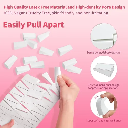 108 Pcs New Makeup Sponges Wedges For Face Foundation, La…