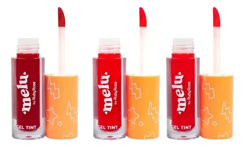 Tinta Gel Labial Set X3 Gel Tint De Labios Melu By Ruby Rose