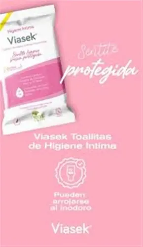 Viasek Toallas De Higiene Intima X 16 Unidades