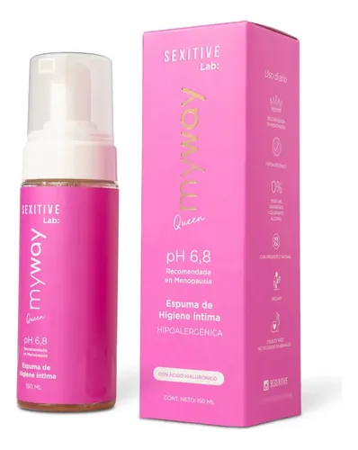 Espuma Higiene Intima My Way Ph 6,8 Recomendada Menopausia