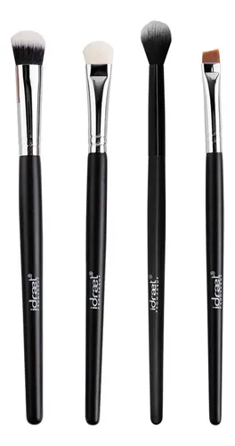 Kit Idraet Brochas Para Ojos Maquillaje Color Neutro