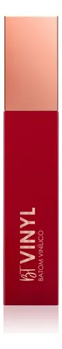 Lápiz labial de vinilo líquido Bt Vinyl Bruna Tavares Sara Color Vinyl Gloss, rojo