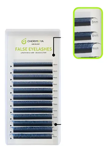 Pestañas Tecnologicas Yy 0.07d Mix 7-13mm Pestañas Cherimoya