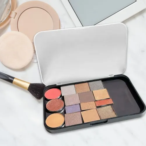 Z C*paleta De Maquillaje Vacía, Caja Dispensadora De Z