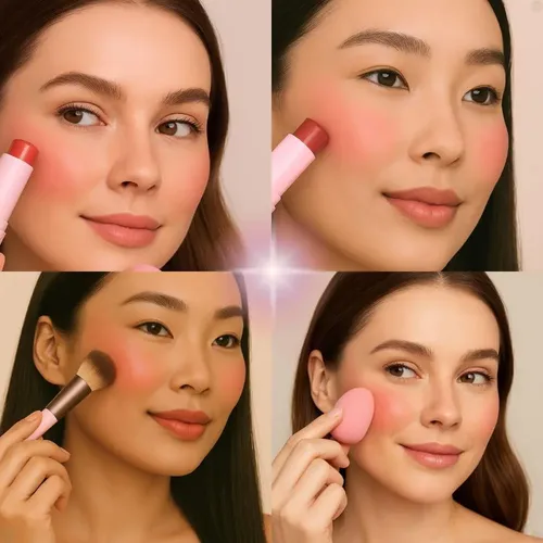 Rubor En Barra Ruby Rose Dreamy Cheeks Calm Rose Hb-m01-7