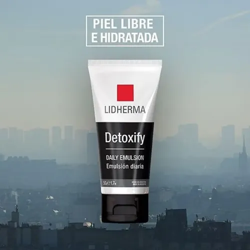 Detoxify Daily Emulsion Antioxidante Hidratante Lidherma Momento de aplicación Día/Noche Tipo de piel Seca / Normal / Grasa / Mixta