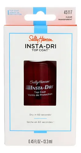 Sally Hansen Insta-dri Topcoat Claro 2 Piezas 13.3ml
