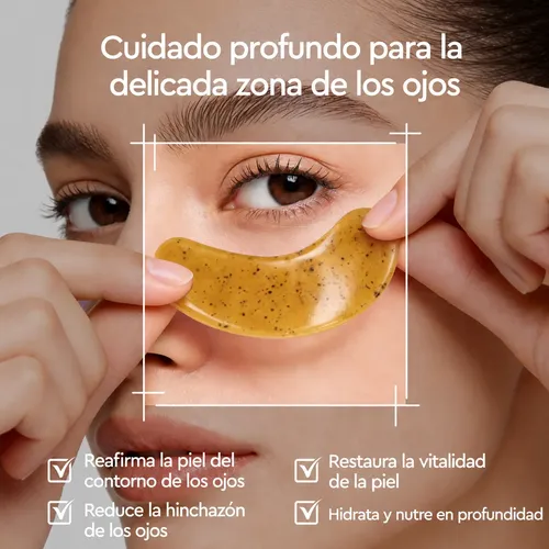 Parches Para Ojos Té Verde Anti Ojeras 30 Pares