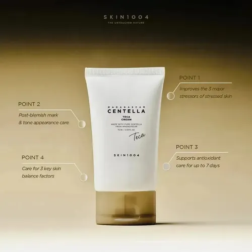 Skin1004 Madagascar Centella Teca Cream Calmante Facial