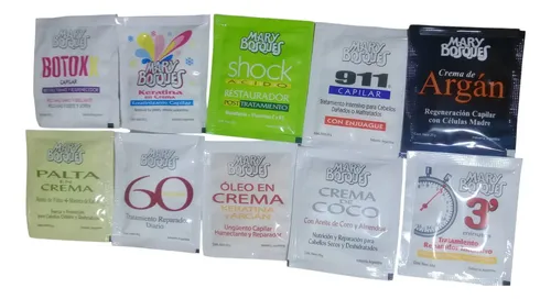 Kit Ampollas Tratamientos Capilares Mary Bosques Surtidos