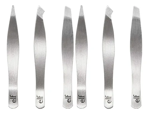 Tweezer Trio Kit E.l.f. Tres Minipinzas Para Cejas (x2)