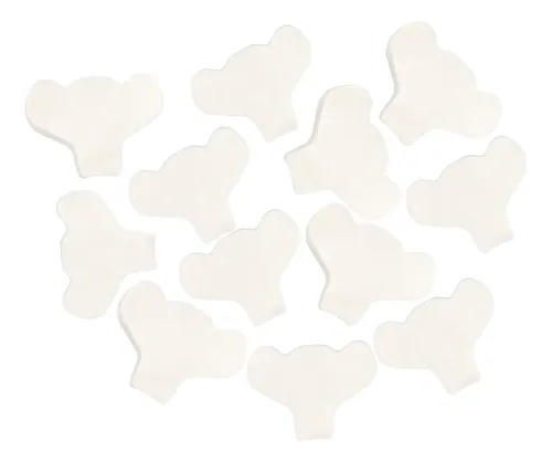 100 Almohadillas De Algodón Desechables Para Nariz,