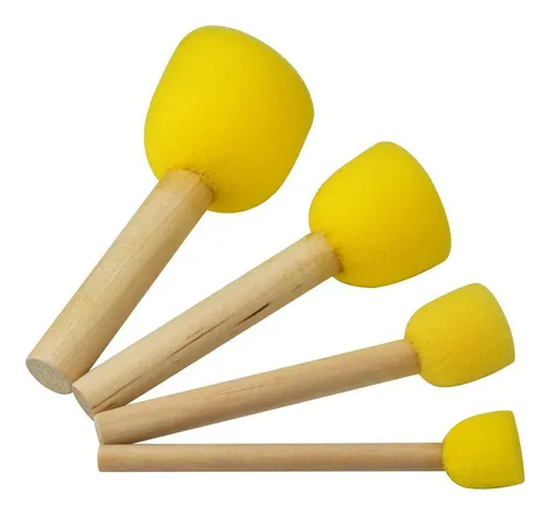 Juego De Esponjas Redondas De 120 Piezas, Herramientas De Pi