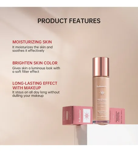 Resaltado Iluminador Nacarado Líquido Brillante Facial