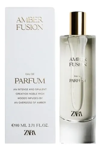 Perfume Mujer Zara Amber Fusion EDP 80ml Floral Oriental