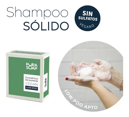 Shampoo Solido Neutro Sin Sulfatos Ni Silicona