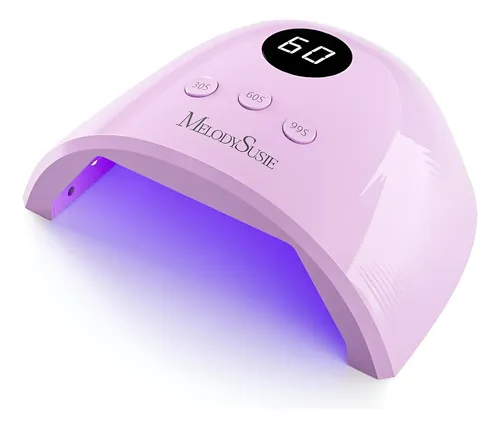 Lámpara Uv Led Compacta Para Uñas Con Sensor Morada