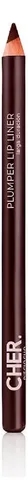 Delineador De Labios Cher 18 Plumper Chocolate X 1,2 G