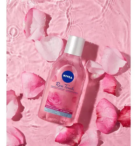 Nivea Agua Micelar Doble Fase Rose Touch 400 Ml