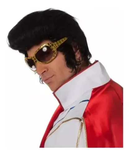 Peluca Elvis Cotillon Disfraz Carioca Halloween