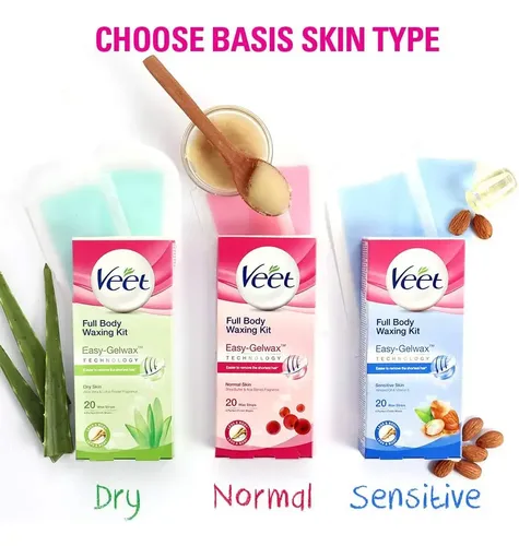 Veet Kit De Depilación Corporal Completa – Piel Sensible (pa