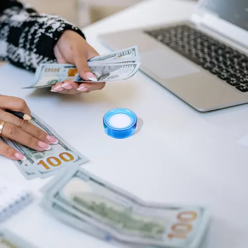 Esponja Húmeda Para Dedos Contar Billetes Ahorra Tiempo Banc