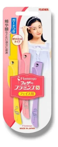Perfilador Facial Feather de Cejas y Vello, Pack x3 Unidades Japonés