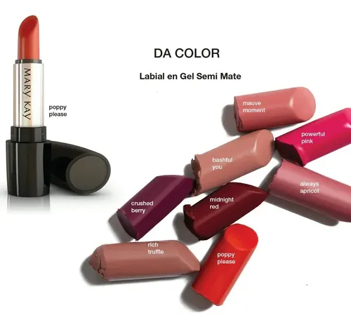 Labial en Gel Mary Kay Semi Shine Always Apricot Humectante