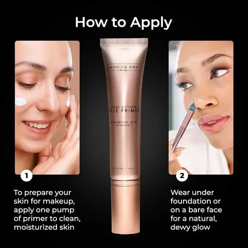 Primer Facial Hidratante Con Vitamina C Y Ácido