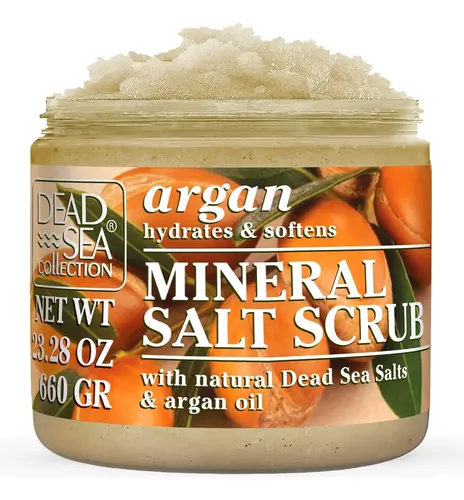Exfoliante Corporal Dead Sea Collection Con Sal De Argán, 70