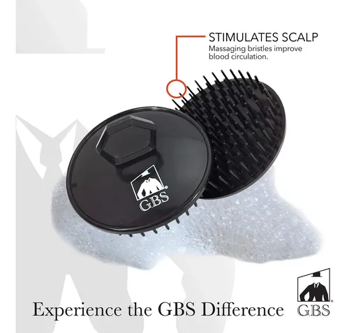 Cepillo De Champú Para Cabello Y Cuero Cabelludo G.b.s., Ele