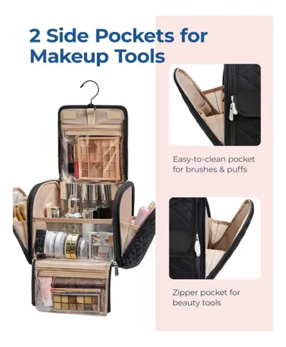Neceser D6, Bolsa De Maquillaje De Viaje Con Gancho For Col