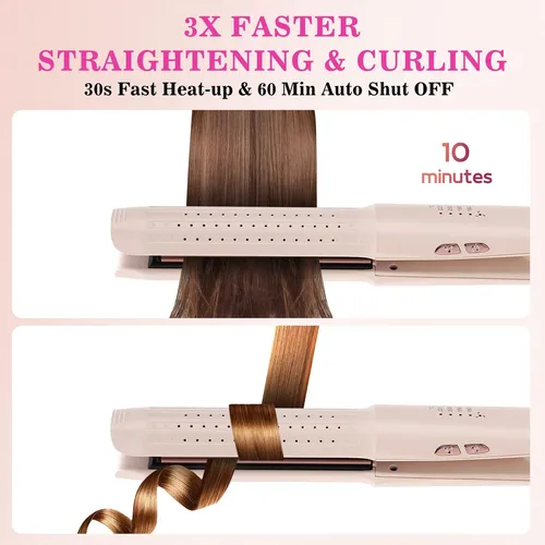 Plancha Alisadora Y Rizadora Arasyleon Airflow Styler  Colo
