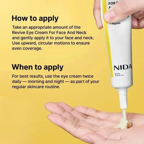 Crema Contorno De Ojos Y Rostro Nida Antiarrugas Ojeras