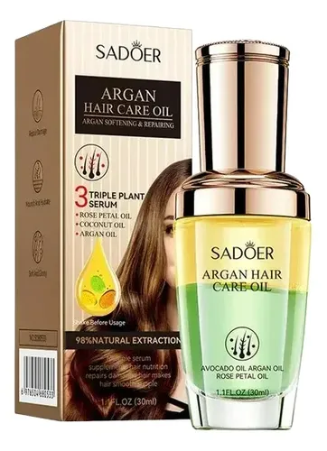 Sérum Capilar Sadoer Aceite De Argán Reparador 30ml