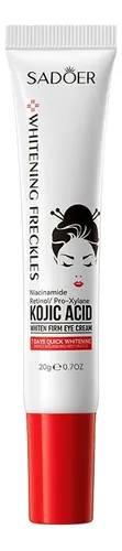 Crema Contorno De Ojos Sadoer Con Ácido Kójico Y Retinol Todo Tipo De Piel Día/noche