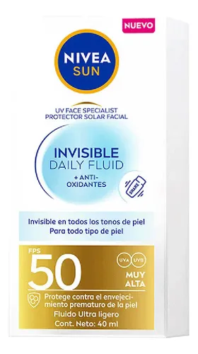 Protector Solar Nivea Facial 40 Ml