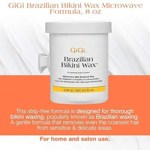 Cera Depilatoria Gigi Brazilian Bikini Wax Microwave Formula