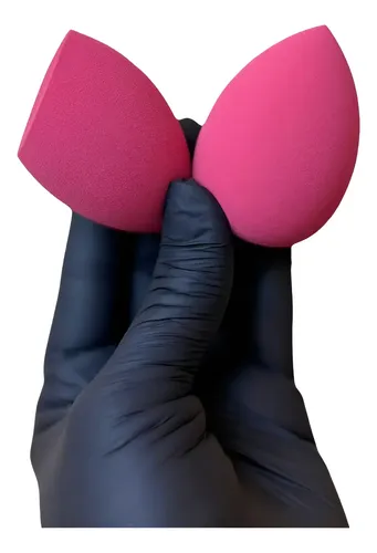 Juego De 10 Esponjas Para Base De Maquillaje Gota Y Bisel –